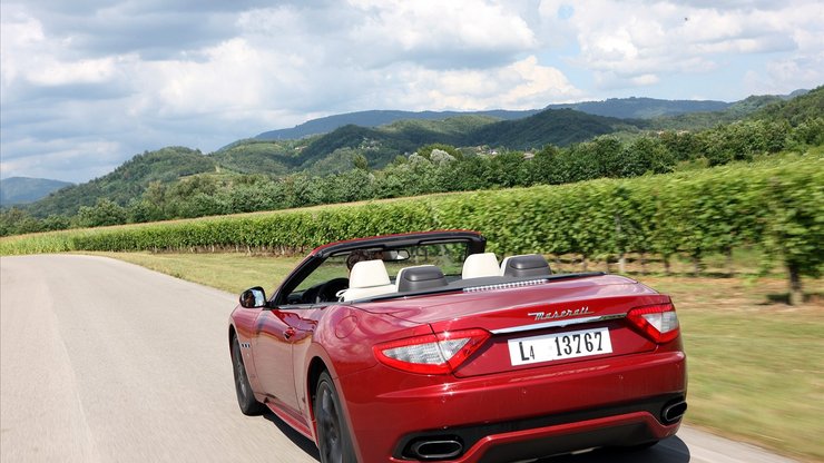 Maserati GranCabrio Sport 玛莎拉蒂 跑车 汽车 宽屏