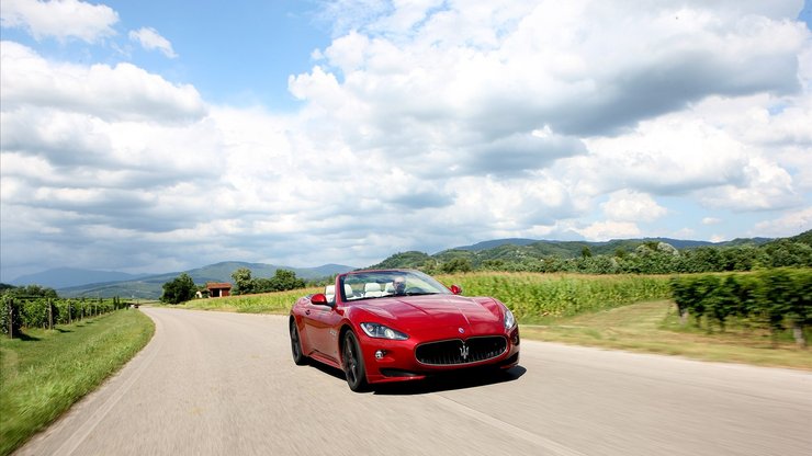 Maserati GranCabrio Sport 玛莎拉蒂 跑车 汽车 宽屏