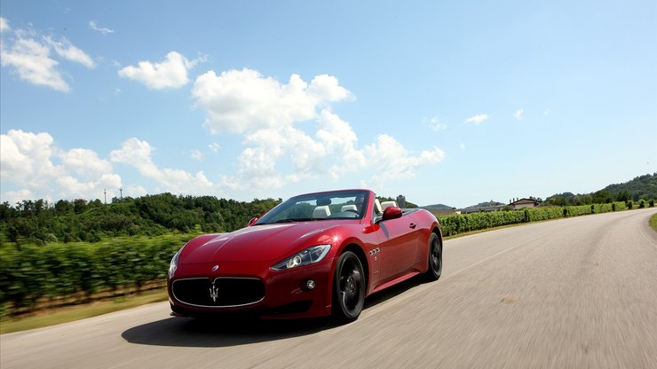 Maserati GranCabrio Sport 玛莎拉蒂 跑车 汽车 宽屏