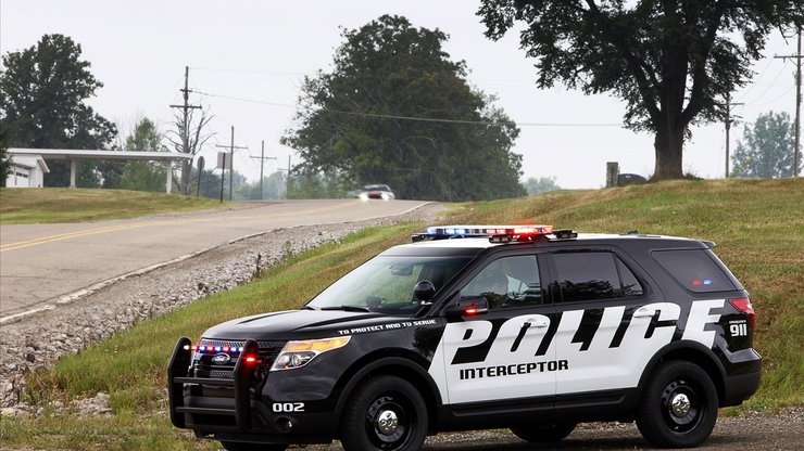 福特警车 福特 警车 Ford 汽车 宽屏