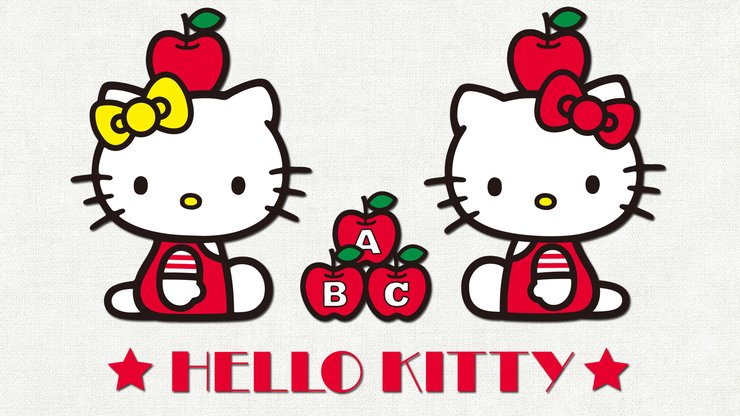 Hello Kitty 可爱 卡通 宽屏