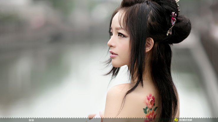 安卓手机美女 360宝贝 歪歪高清壁纸