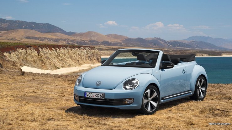 安卓手机汽车 敞篷 大众 甲壳虫 2013款 Volkswagen Beetle Convertible高清壁纸