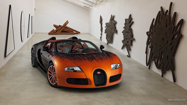 安卓手机汽车 超跑 布加迪 威航 2013款 Bugatti Veyron Grand Sport Bernar Venet高清壁纸