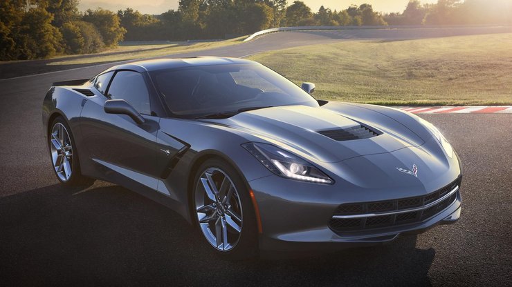 安卓手机汽车 超跑 克尔维特 灰色 corvette高清壁纸