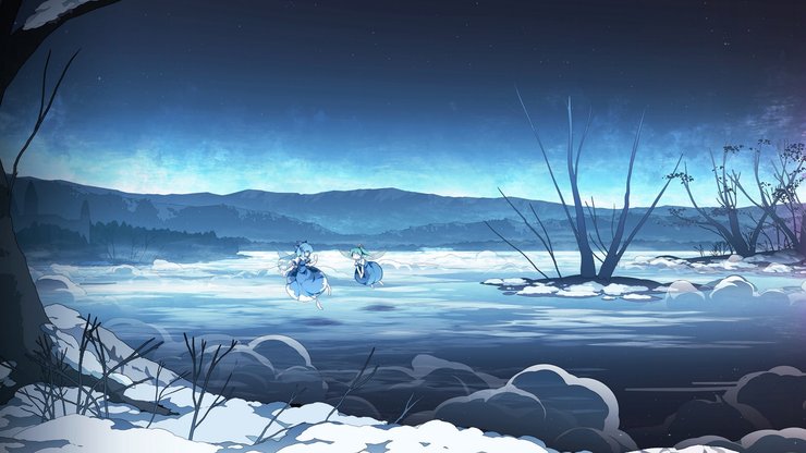安卓手机动漫 动漫场景 插画高清壁纸