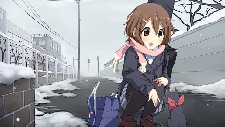 安卓手机动漫 动漫少女 插画 场景 学生妹 萝莉控高清壁纸