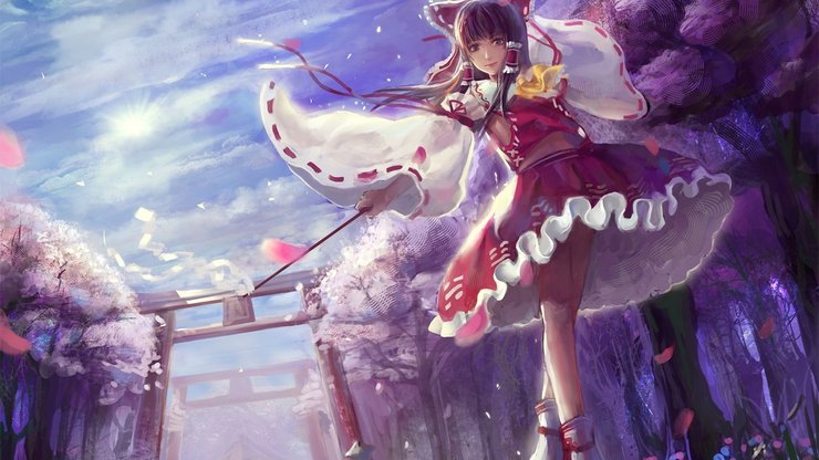 安卓手机动漫 动漫少女 插画 手绘 魔法少女 女巫高清壁纸