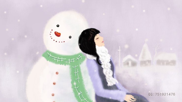 安卓手机动漫 卡通 插画 手绘 梦里飞插画 可爱高清壁纸