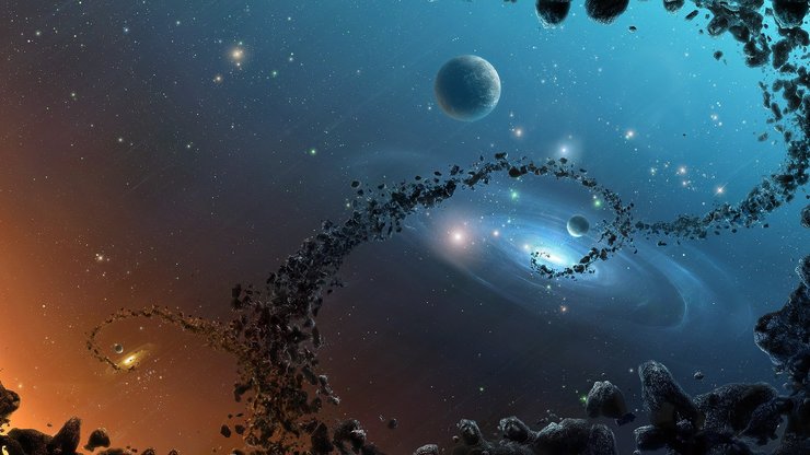 安卓手机创意 设计 科幻 太空 星球高清壁纸