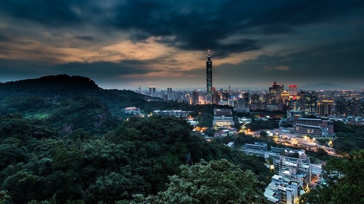 安卓手机风景 城市 中国 台湾高清壁纸