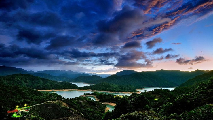 安卓手机风景 城市 中国 台湾高清壁纸