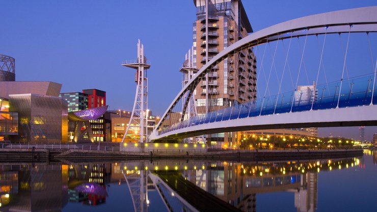 安卓手机风景 城市 英国 曼彻斯特高清壁纸