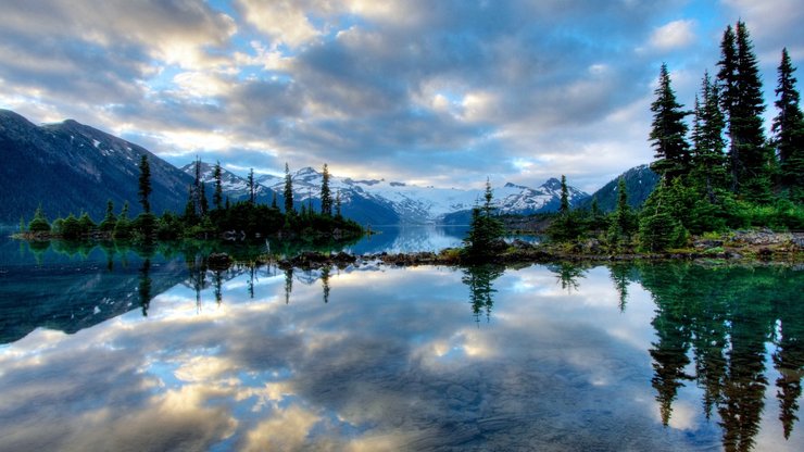 安卓手机风景 自然 湖泊 山脉高清壁纸
