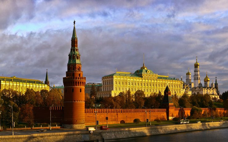 安卓手机风景 旅游 俄罗斯 克林姆林宫高清壁纸