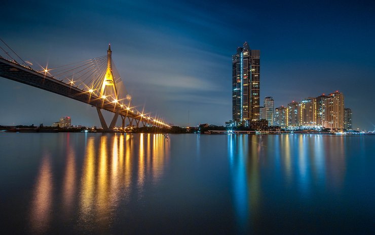 安卓手机风景 城市夜景高清壁纸