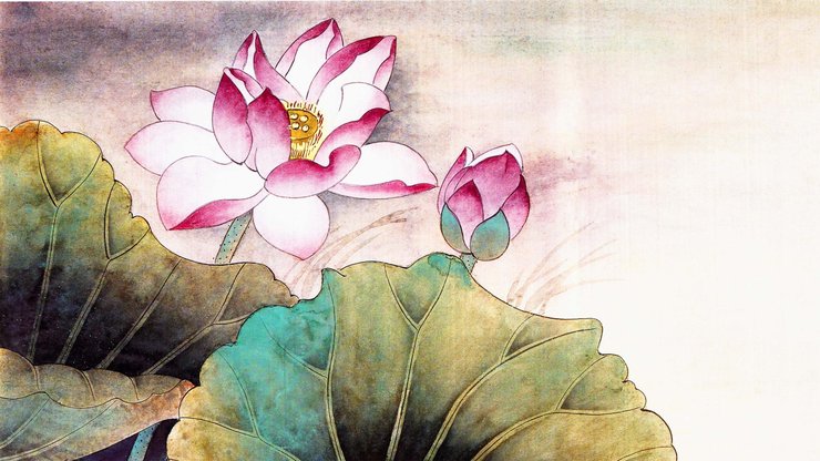 安卓手机小清新 清新淡雅 手绘 中国风 国画高清壁纸
