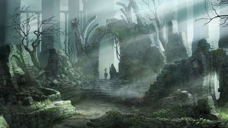 安卓手机游戏 游戏场景 插画高清壁纸