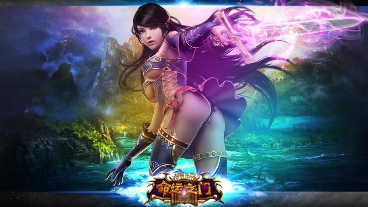 游戏神鬼传奇命运之门游戏美女