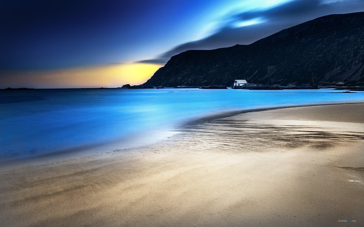 安卓手机风景 海洋 沙滩高清壁纸