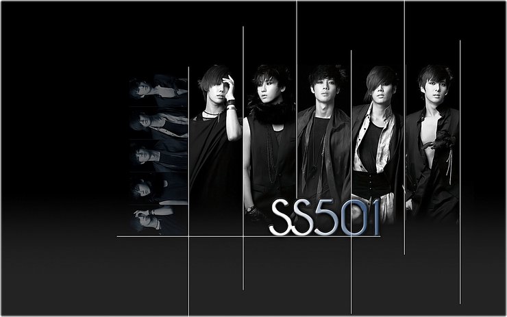 安卓手机男明星 日韩 组合 SS501高清壁纸