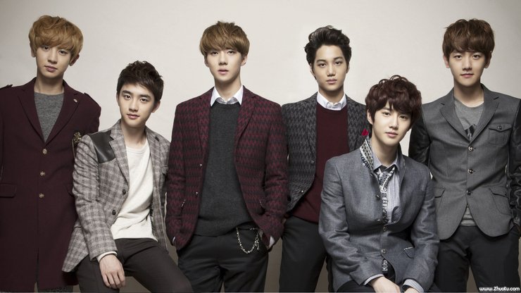 安卓手机日韩 男明星 偶像团体 EXO EXO-K高清壁纸