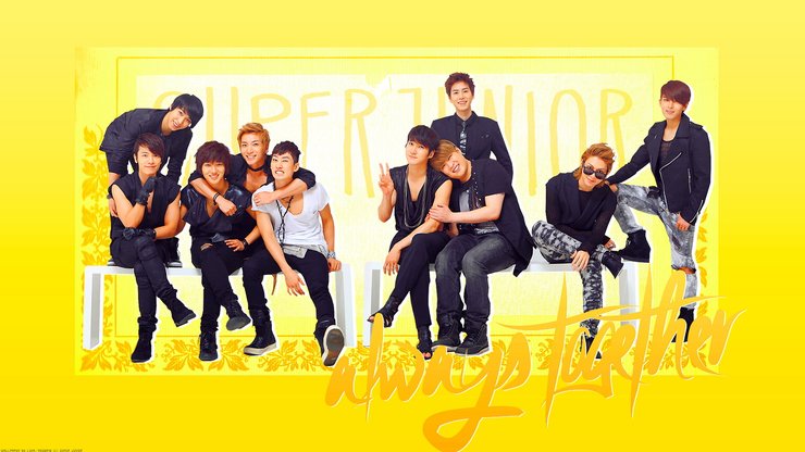 安卓手机日韩 男明星 偶像团体 Super Junior高清壁纸