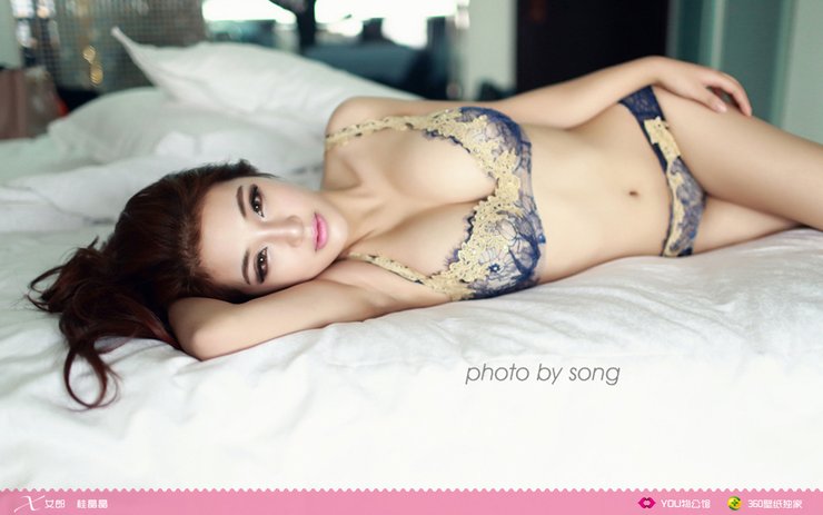安卓手机桂晶晶 YOU物馆 X女郎 摄影 影像 姑娘 美女 360宝贝高清壁纸