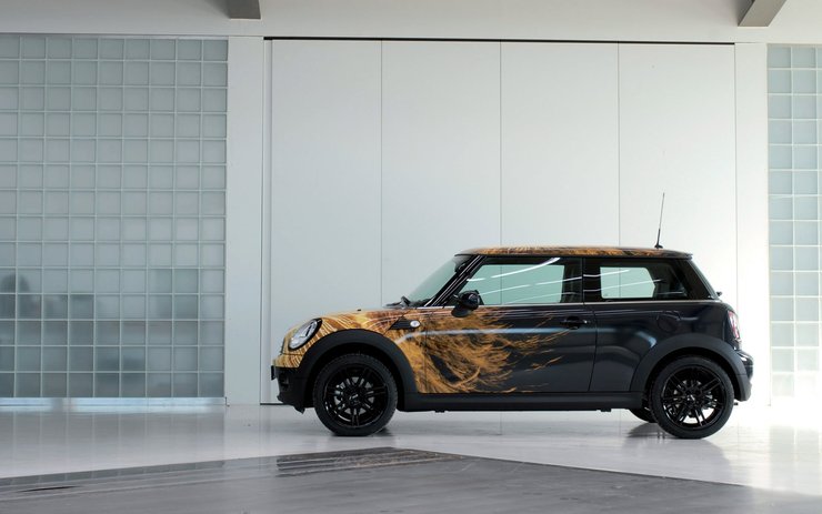 安卓手机MINI Concept 汽车 宽屏 概念车高清壁纸