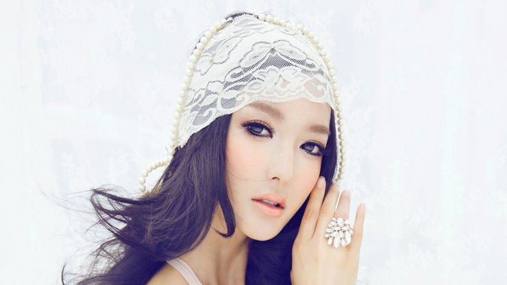 安卓手机李颖芝 美女 明星 宽屏高清壁纸