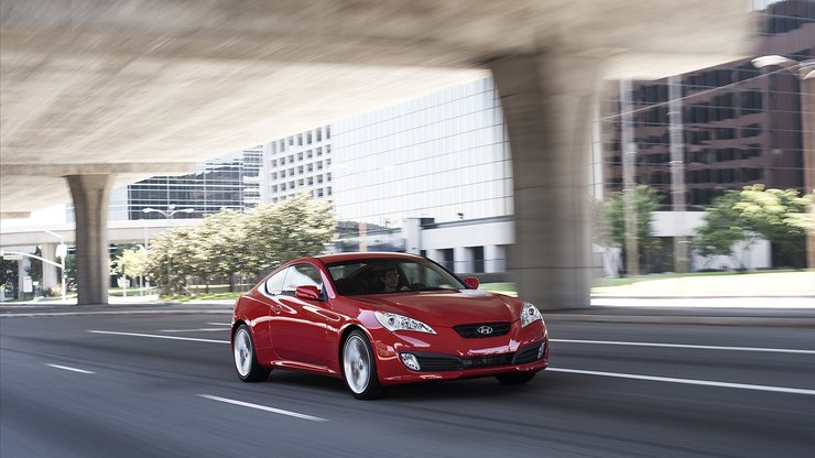 安卓手机Hyundai Genesis 现代 轿跑 汽车 宽屏高清壁纸