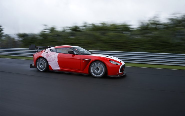 安卓手机Aston Martin Zagato 阿斯顿 马丁 赛道版 汽车 跑车 赛车 宽屏高清壁纸