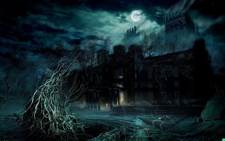 安卓手机鬼屋 魔影 Alone in the Dark 游戏高清壁纸