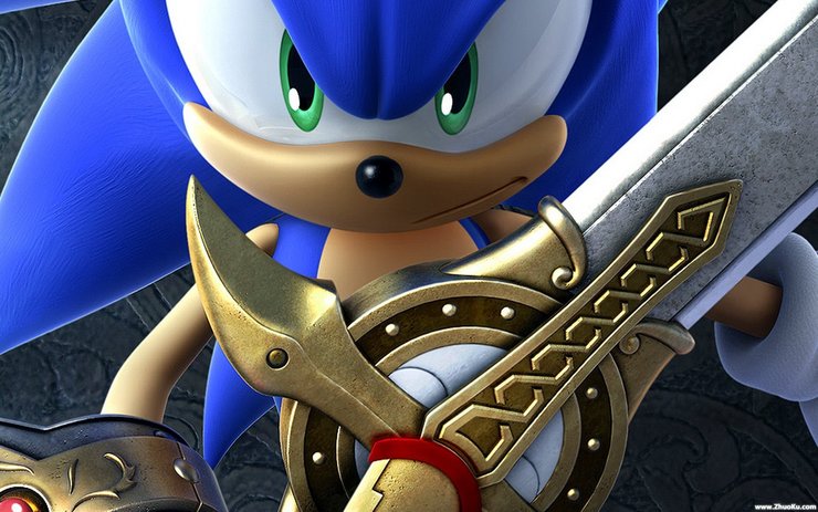 安卓手机索尼克 竞速 超音速 Sonic Riders 游戏 卡通高清壁纸