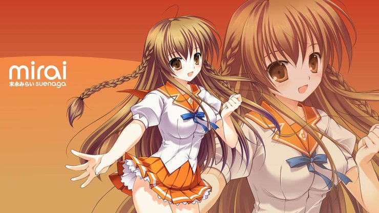 安卓手机动漫 CG 漫画 日本 美女 性感 可爱 mirai 草泥马高清壁纸
