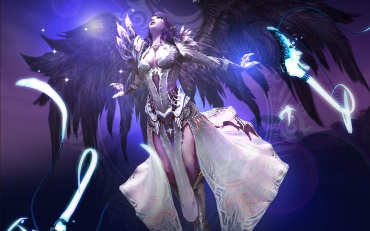 安卓手机永恒 之塔 aion 游戏高清壁纸