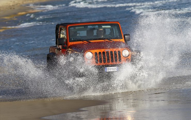 安卓手机JEEP Wrangler 吉普 牧马人 汽车 宽屏高清壁纸