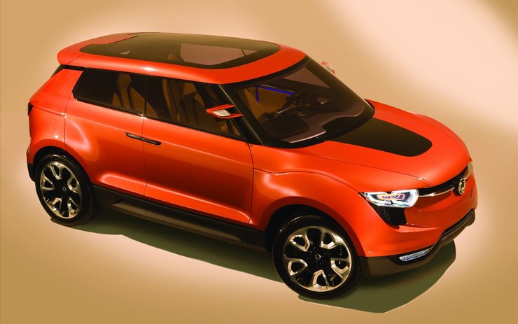 安卓手机Ssangyong 双龙 SUV 概念车 汽车 宽屏高清壁纸