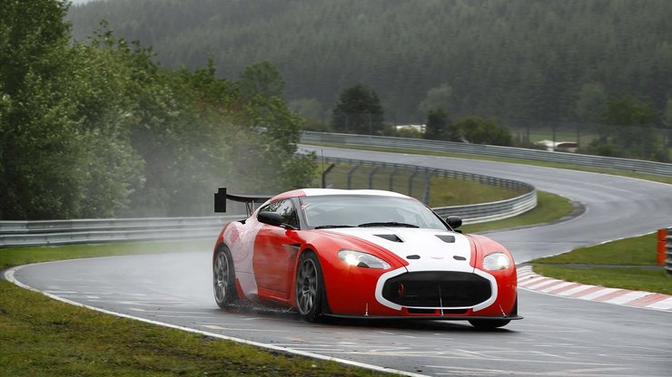 安卓手机Aston Martin Zagato 阿斯顿 马丁 赛道版 汽车 跑车 赛车 宽屏高清壁纸
