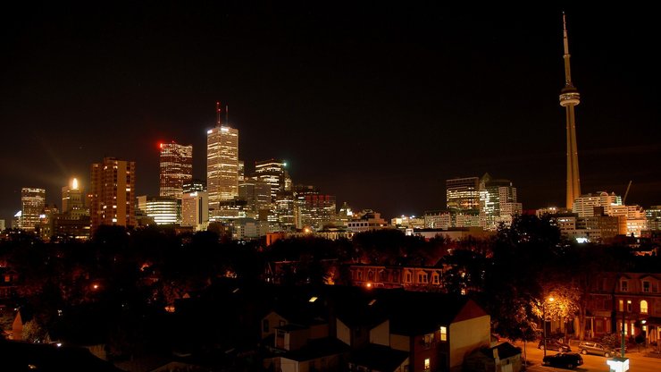 安卓手机风景 城市夜景高清壁纸