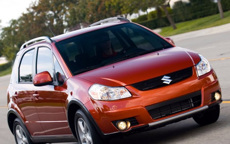 安卓手机铃木 SX4 运动 休旅车 汽车高清壁纸