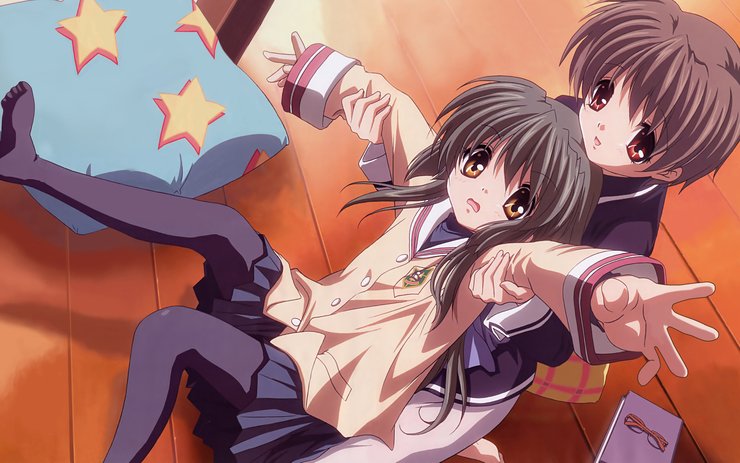安卓手机动漫 CLANNAD 小镇家族 科南高清壁纸