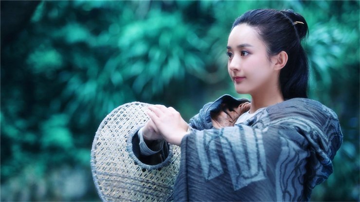 安卓手机赵丽颖 小骨 花千骨 演员 美女明星高清壁纸