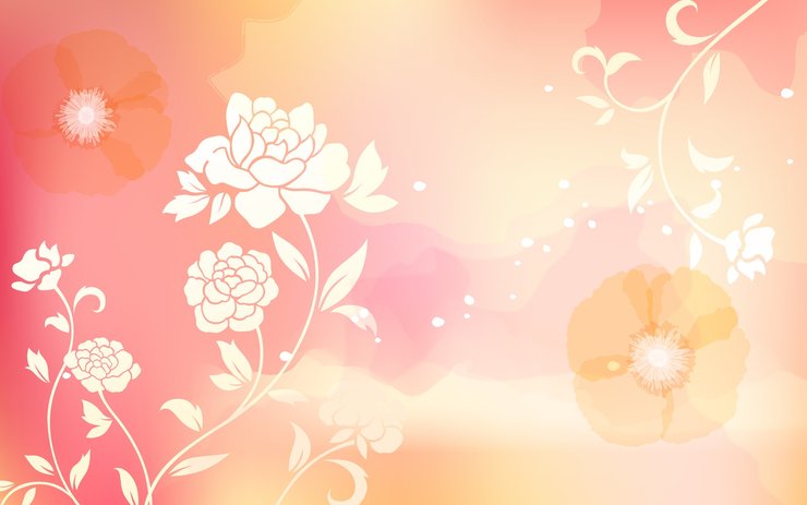 安卓手机Photoshop 设计 花朵 花纹高清壁纸