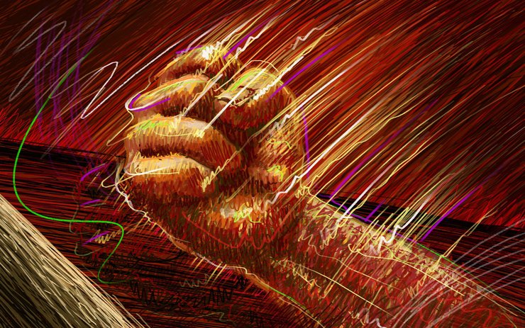安卓手机素描 绘画 蜡笔素描 手绘高清壁纸