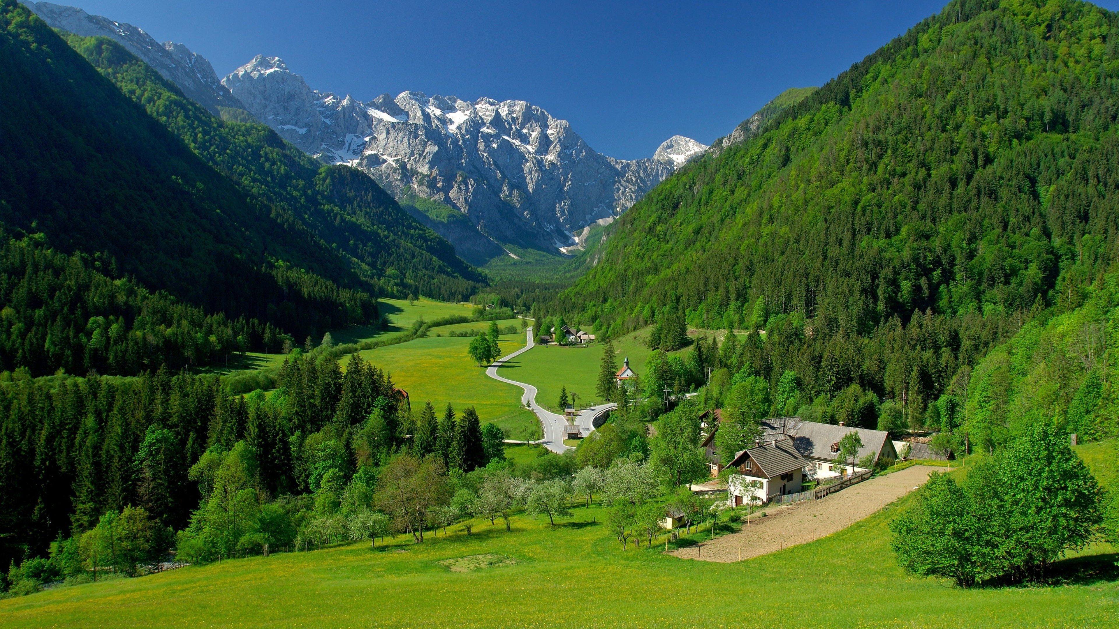 阿尔卑斯山,广阔,壮观,4K专区