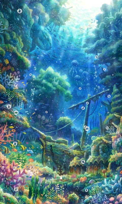 梦幻海底动态壁纸