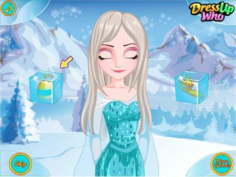 <em>艾尔莎编织发型</em>