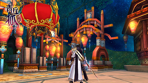 花灯大会猜灯谜《青丘狐传说》手游再现剧情_