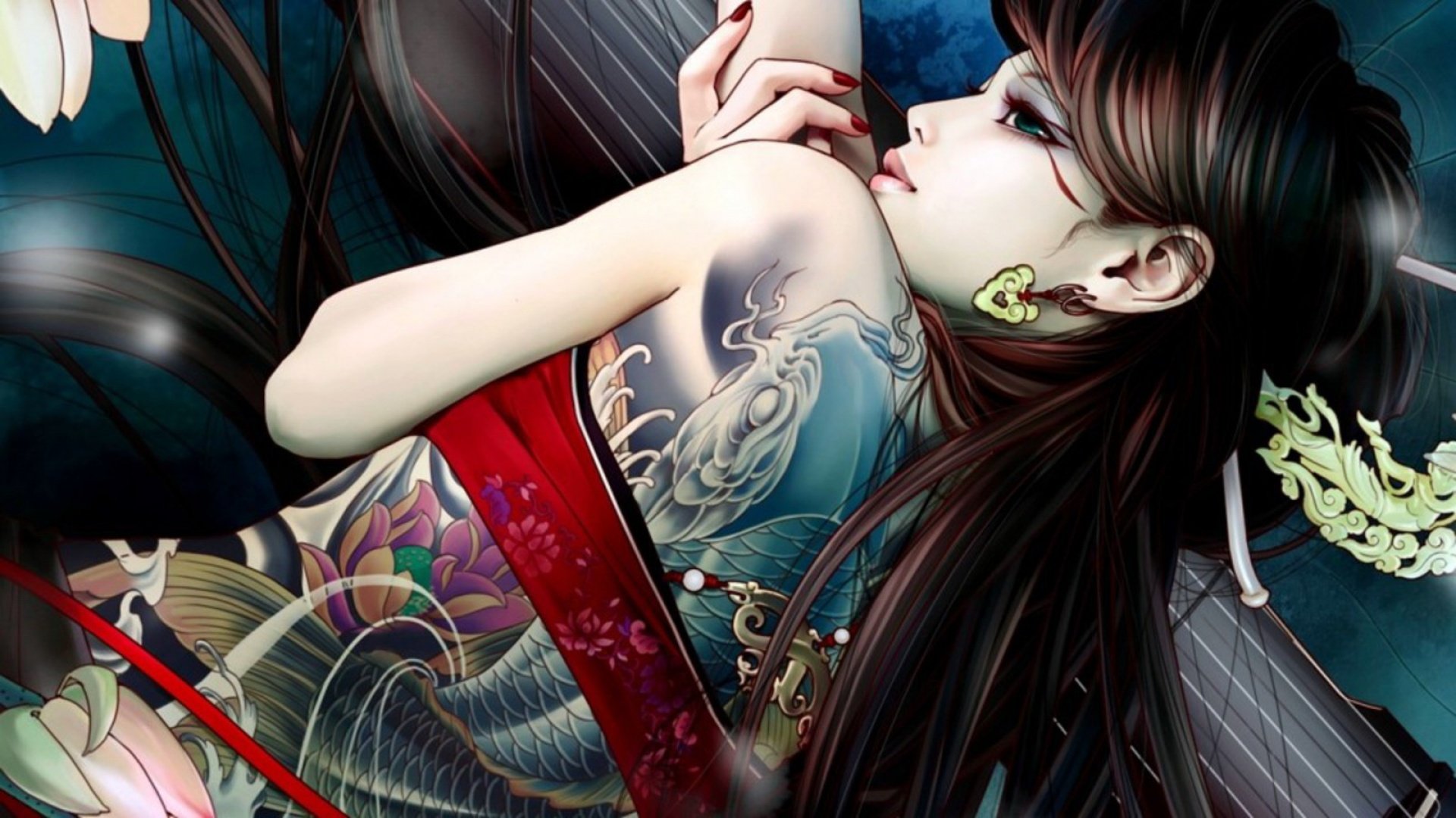 动漫卡通御姐控 相关壁纸